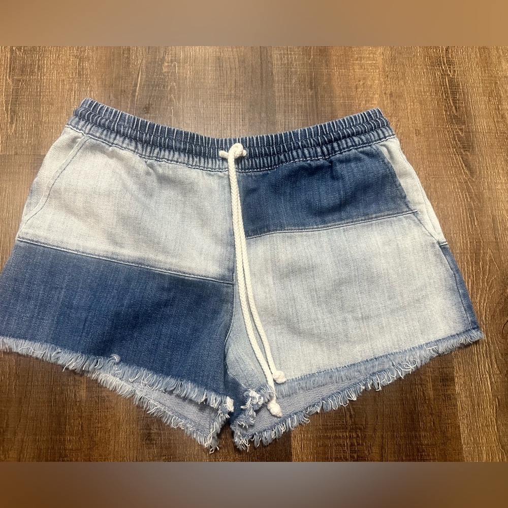 Aerie Patchwork Denim shorts Small